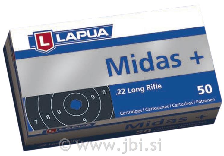 Lapua Midas+ .22LR 50/1 2,59g/40gr LRN